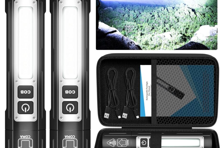 Illuminate Your Adventures: Banral High Lumens Magnetic Flashlight Review