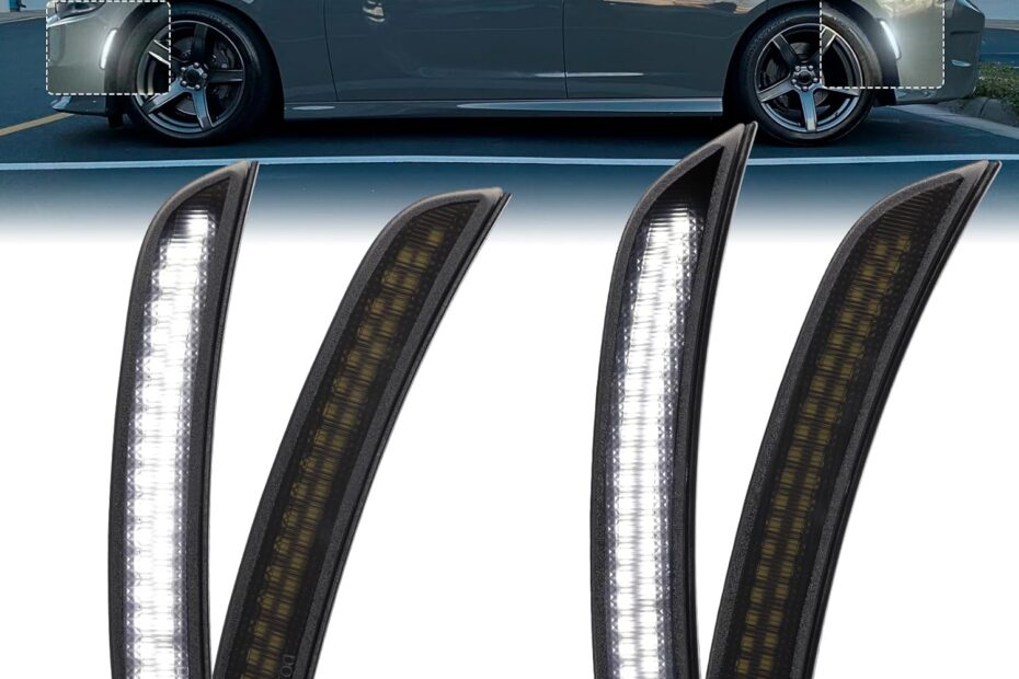 Illuminate Your Dodge Charger: Must-See Reviews of White LED Side Marker Lights!