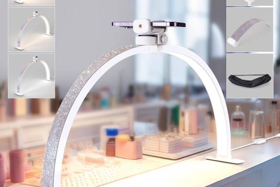 Illuminate Your Grooming: Review of the Lavinda 29'' Half Moon LED Lamp!