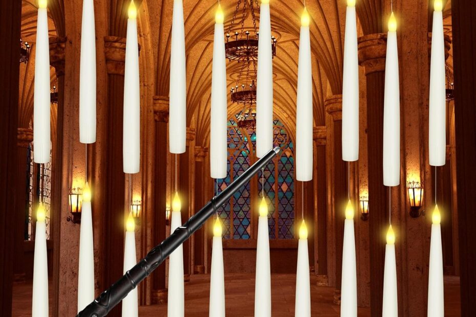 Illuminate Your Halloween: 20PCS Magic Floating Candles Review