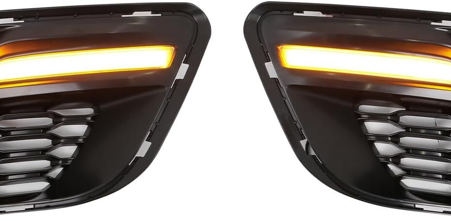 Illuminate Your Ride: IKON MOTORSPORTS Fog Light Covers for 2020-2023 Dodge Charger Widebody