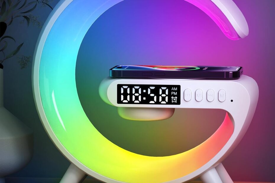 Illuminate Your Space: 2025 Wireless Speaker Charger & Atmosphere Bedside Light Review