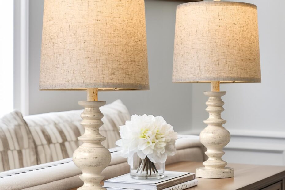Illuminate Your Space: A Review of the BOBOMOMO Rustic Table Lamp Set