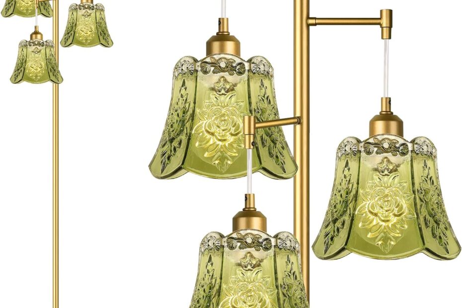 Illuminate Your Space: A Review of the Gold Floor Lamp for Stylish Living Rooms & Bedrooms