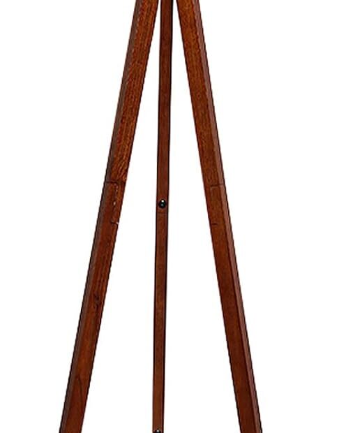 Illuminate Your Space: A Review of the LEPOWER Wood Tripod Floor Lamp
