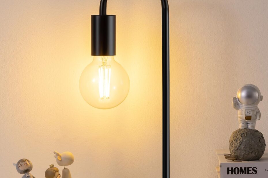 Illuminate Your Space: A Review of the Modern Industrial Table Lamp for Your Nightstand