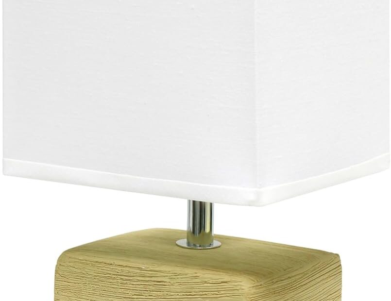 Illuminate Your Space: A Review of the Simple Designs Mini Cube Table Lamp