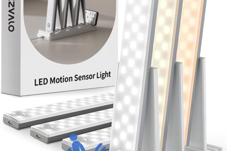 Illuminate Your Space: EZVALO’s 6-Pack Under Cabinet Motion Sensor Lights Review
