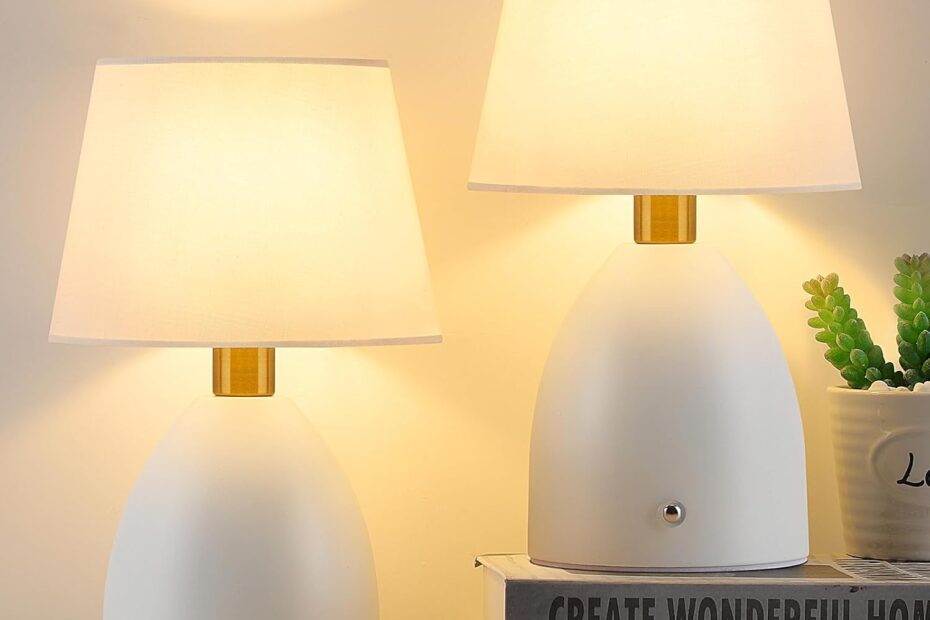 Illuminate Your Space: GGOYING Cordless Table Lamp Set Review