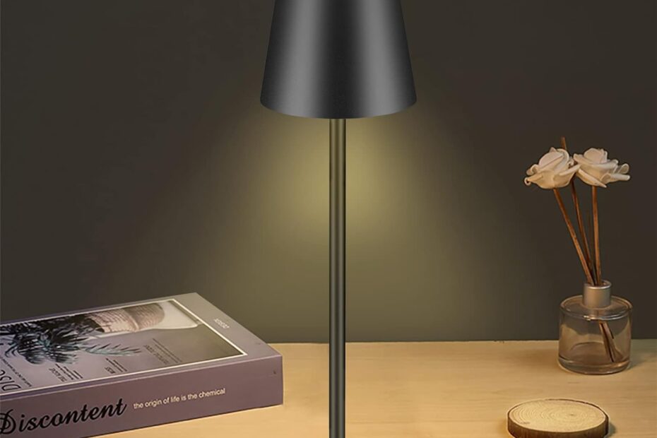 Illuminate Your Space: Review of the Cordless USB Rechargeable Touch Control Table Lamp
