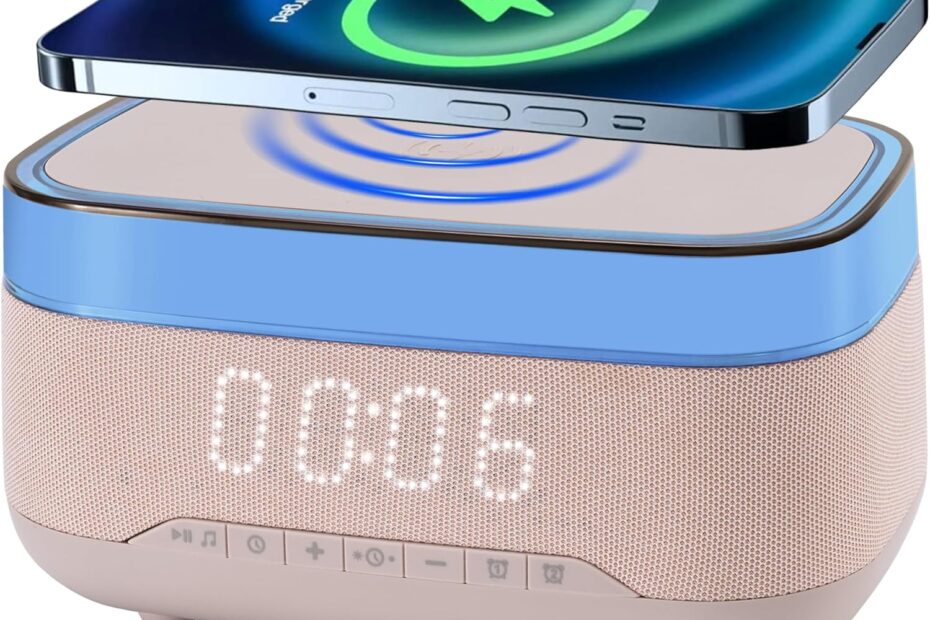 Illuminate Your Space: Review of the Ultimate Bluetooth Speaker and Wireless Charging Alarm Clock