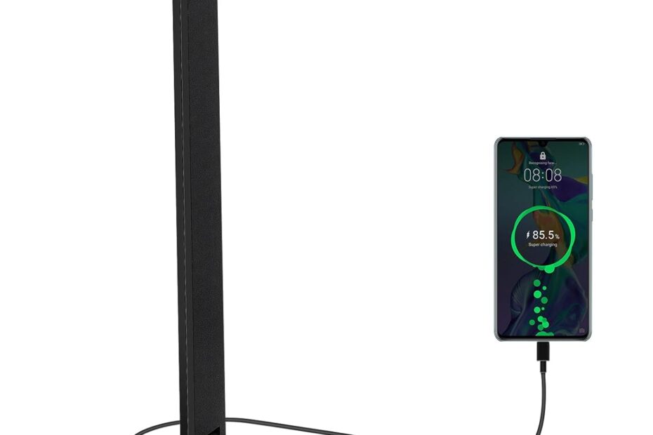 Illuminate Your Space: Review of the White Crown 15W LED Desk Lamp with Wireless Charger