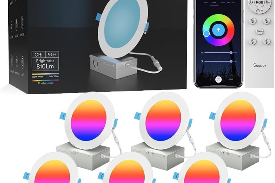 Illuminate Your Space: Reviews of Ligency Smart 4" Wi-Fi LED Downlights
