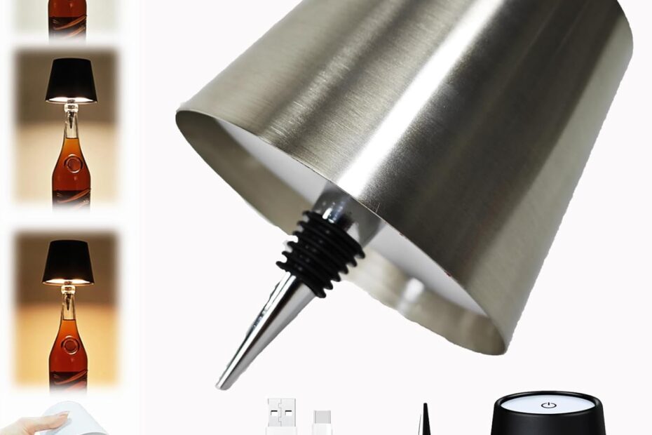 Illuminate Your Space: The 2025 Wireless Bottle Lamp - A Must-Have for Any Occasion!