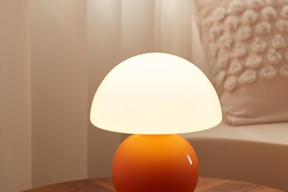Illuminate Your Space: The Adorable Mushroom Table Lamp Review