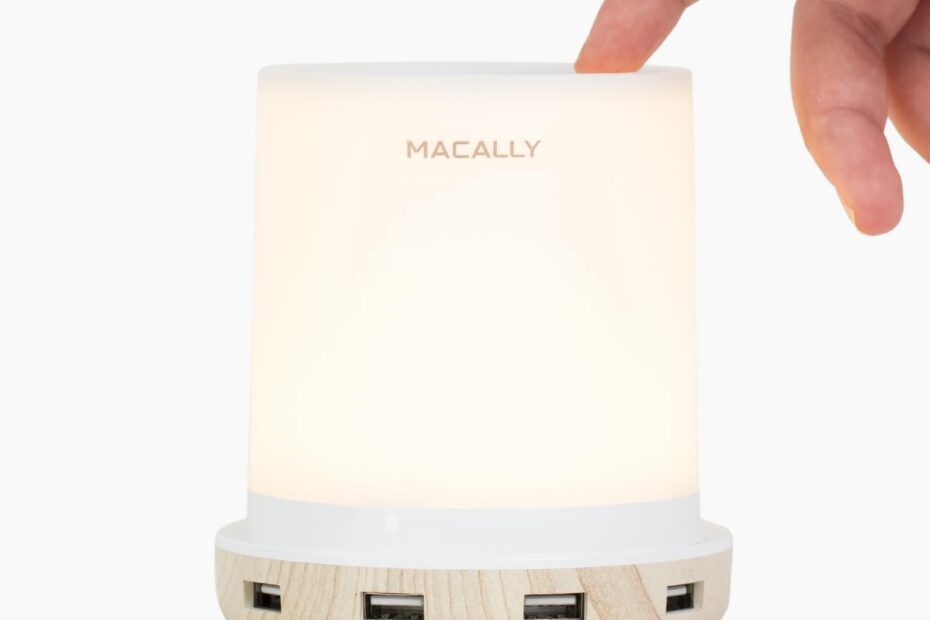 Illuminate Your Space: The Macally Dimmable Nightstand Lamp Review