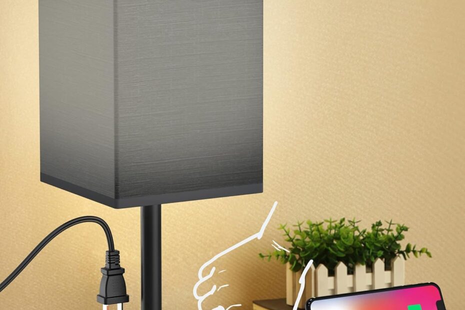 Illuminate Your Space: The Ultimate Touch Control Bedside Table Lamp Review