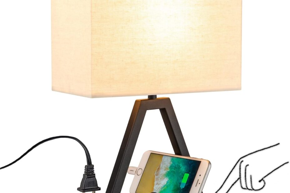 Illuminate Your Space: The Versatile Briever Touch Control Table Lamp Review