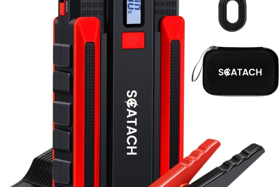 Kickstart Your Ride: Scatach 002 4000A Jump Starter Review