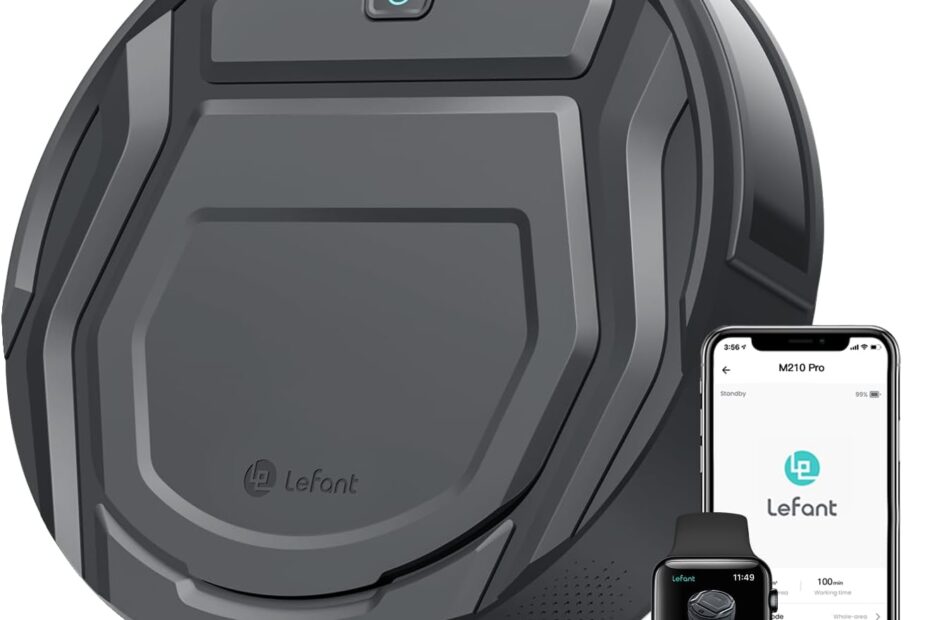 Lefant M210P: The Ultimate Robot Vacuum for Pet Owners!