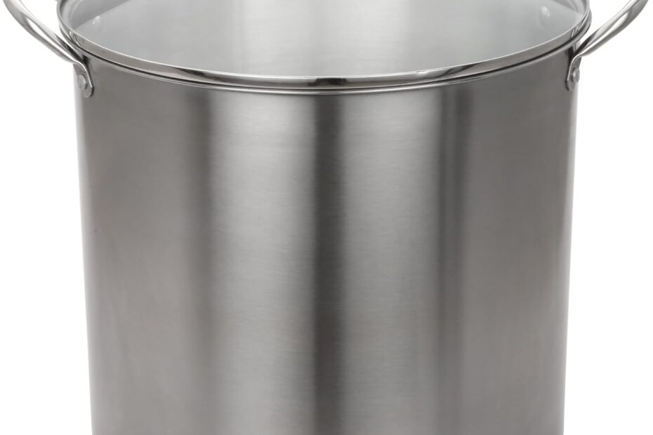Master the Art of Canning with the Durable 21.5 Quart Stainless Steel Multi-Use Food Canner
