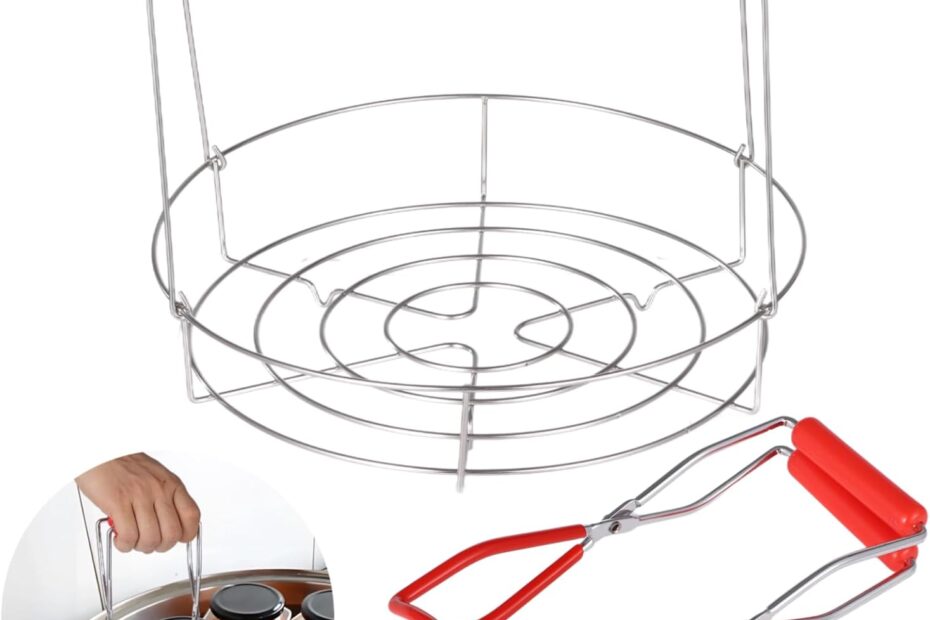Master Your Canning Game: The Ultimate Canning Rack Jar Lifter Review