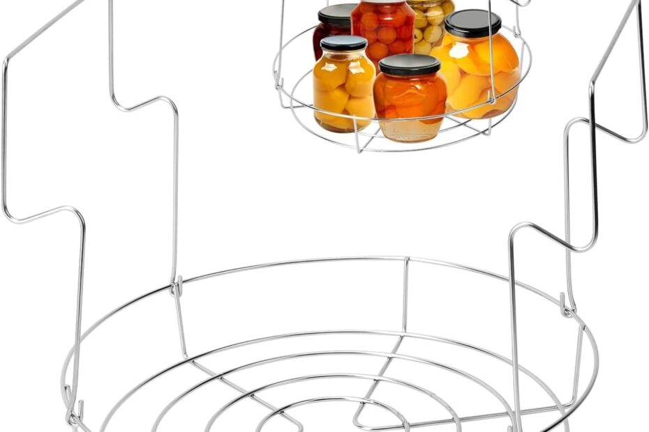 Master Your Canning: Review of the 12-Inch Stainless Steel Canning Rack with Lifter