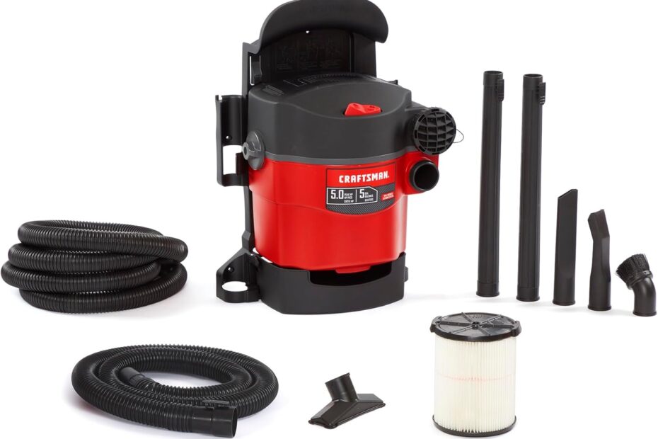 Master Your Mess: A Review of the CRAFTSMAN 5 Gallon Wet Dry Vac