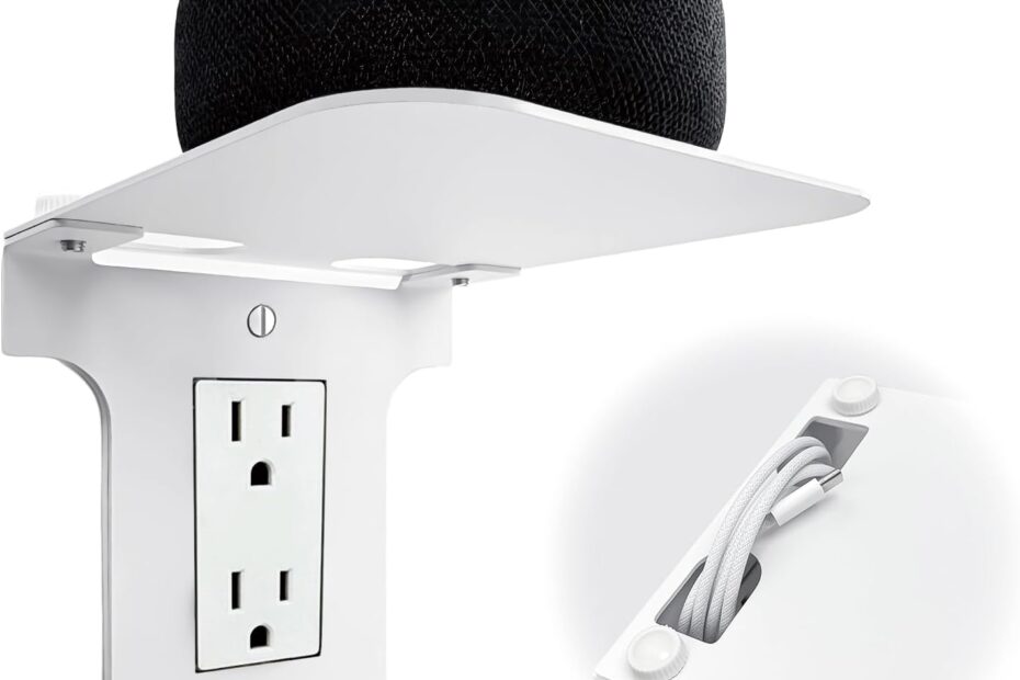 Maximize Your Space: The Ultimate Metal Outlet Shelf for Smart Home Organization