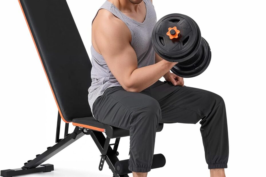 Maximize Your Workouts: The Ultimate Adjustable Weight Bench for Home Gym Enthusiasts!