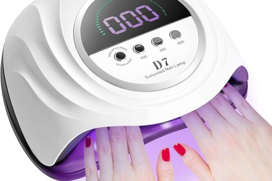 Nail Perfection Awaits: Review of the 208W UV LED Nail Lamp for Salon-Quality Results at Home!
