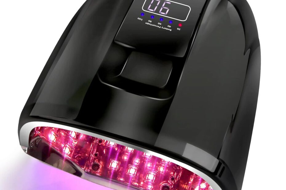 Nail Perfection: Review of the 90W Professional Wireless UV LED Nail Lamp