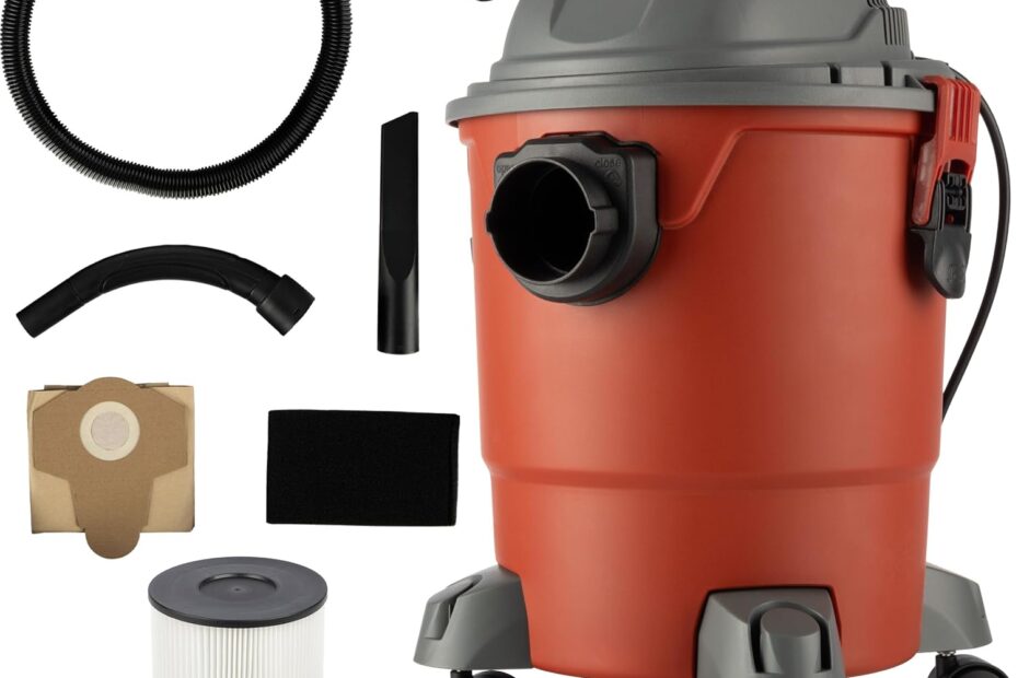 Powerful Cleaning Made Easy: Stalwart 5.5 Gallon Wet & Dry Shop Vacuum Review