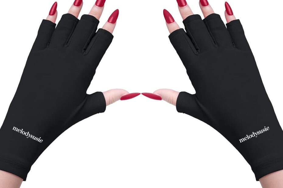 Protect Your Hands: Review of MelodySusie UV Gloves for Gel Nail Care