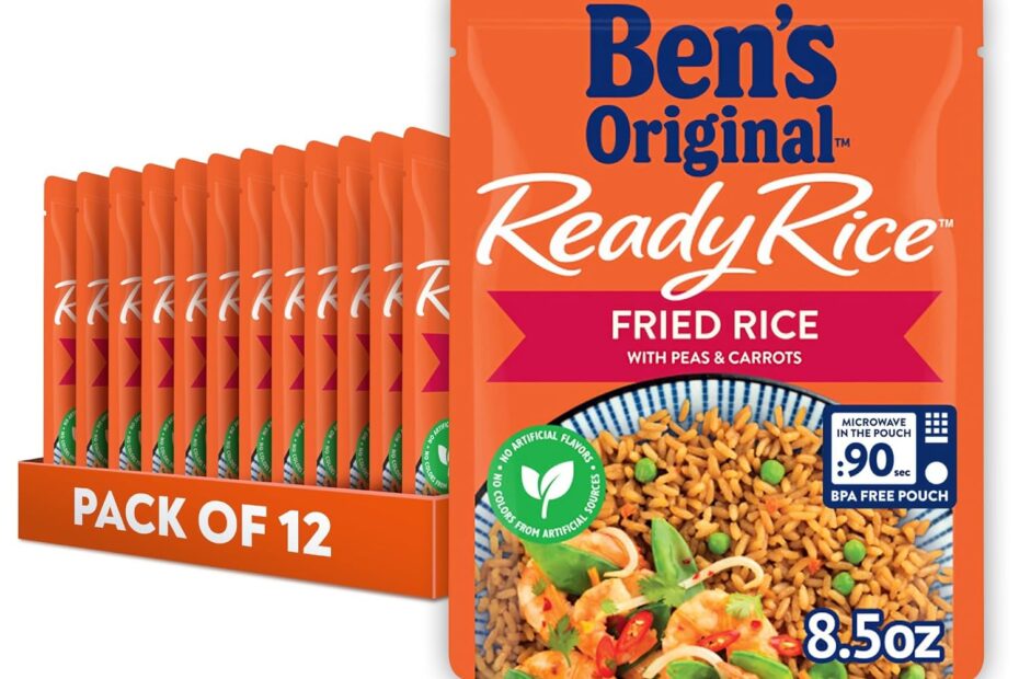Quick & Delicious: Review of Ben's Original Ready Rice Fried Rice for Perfect Lunches!