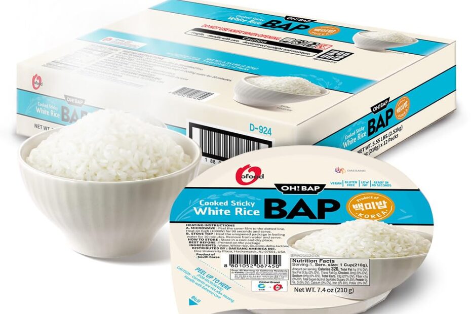 Quick & Healthy: O'Food Premium Instant Sticky Rice Review