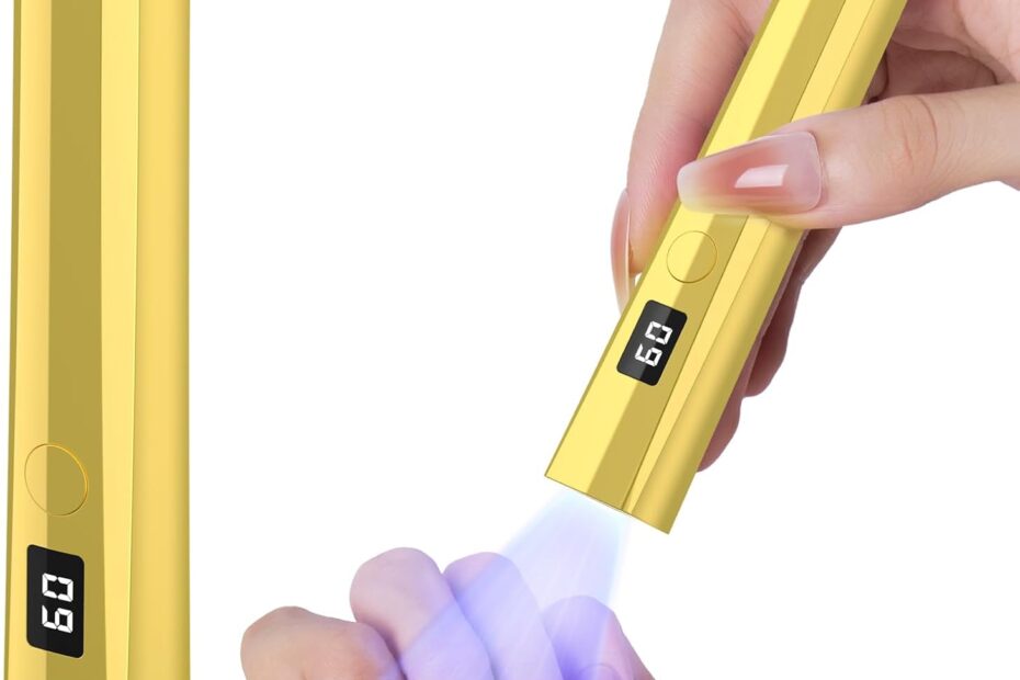 Quick & Stylish: The Ultimate Handheld UV Nail Lamp for Stunning Gel Nails!