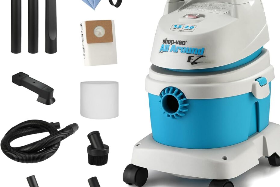 Revamp Your Cleaning Routine: Shop-Vac 1.5 Gallon Wet/Dry Vacuum Review!