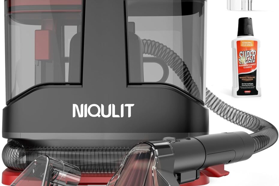 Revitalize Your Space: The Ultimate Portable Carpet & Upholstery Cleaner for Pet Owners!