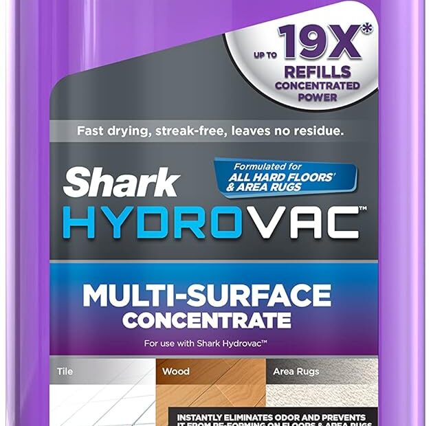 Revolutionize Your Cleaning: Shark HydroVac Multi-Surface 33-Oz. Concentrate Review