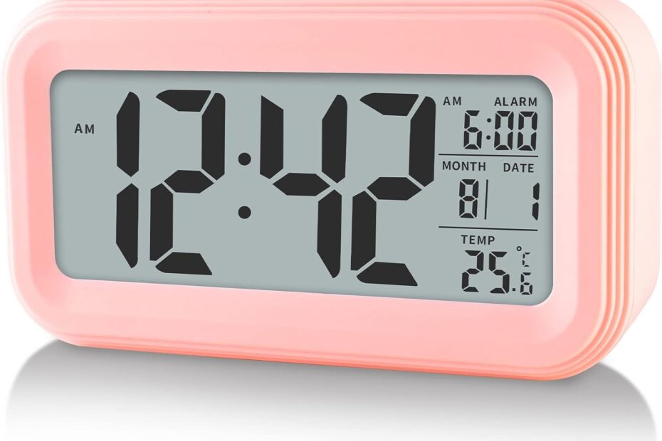 Rise and Shine: The Ultimate Digital Alarm Clock for Heavy Sleepers & Kids!