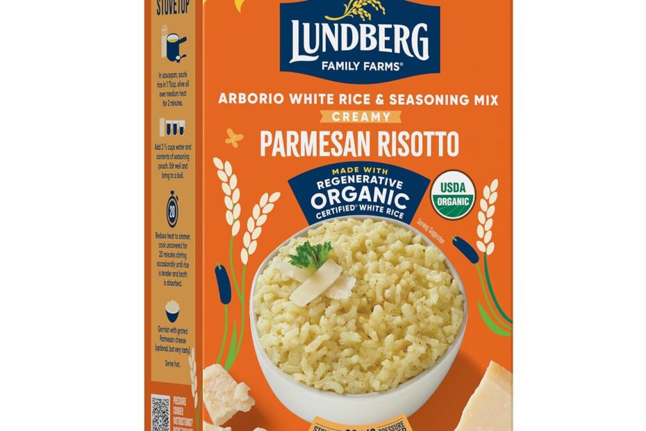 Savor the Flavor: Lundberg Organic Creamy Parmesan Risotto Review