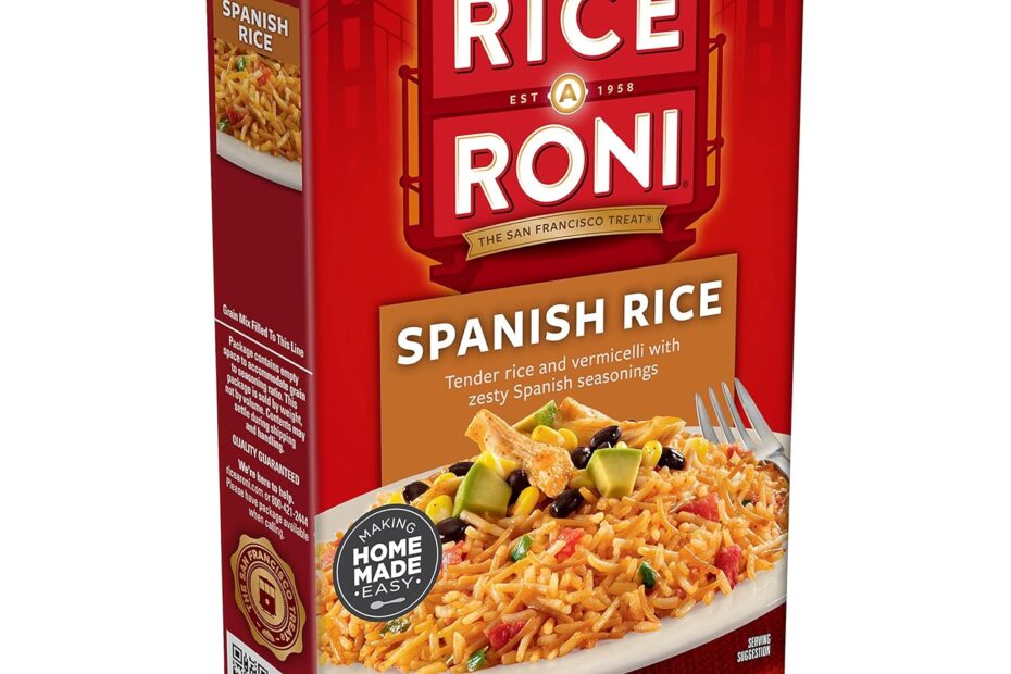 Savor the Flavor: Rice-A-Roni Spanish Rice Mix Review!