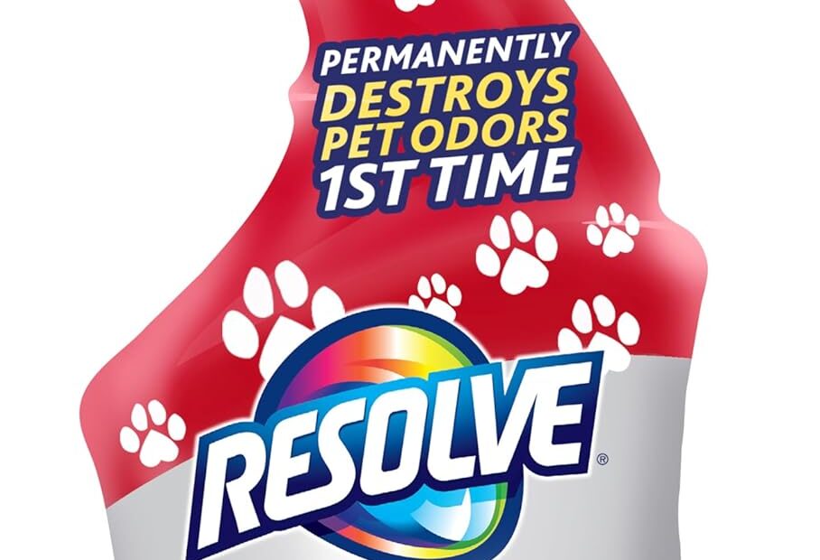 Say Goodbye to Pet Messes: A Review of Resolve Pet Expert Stain and Odor Remover