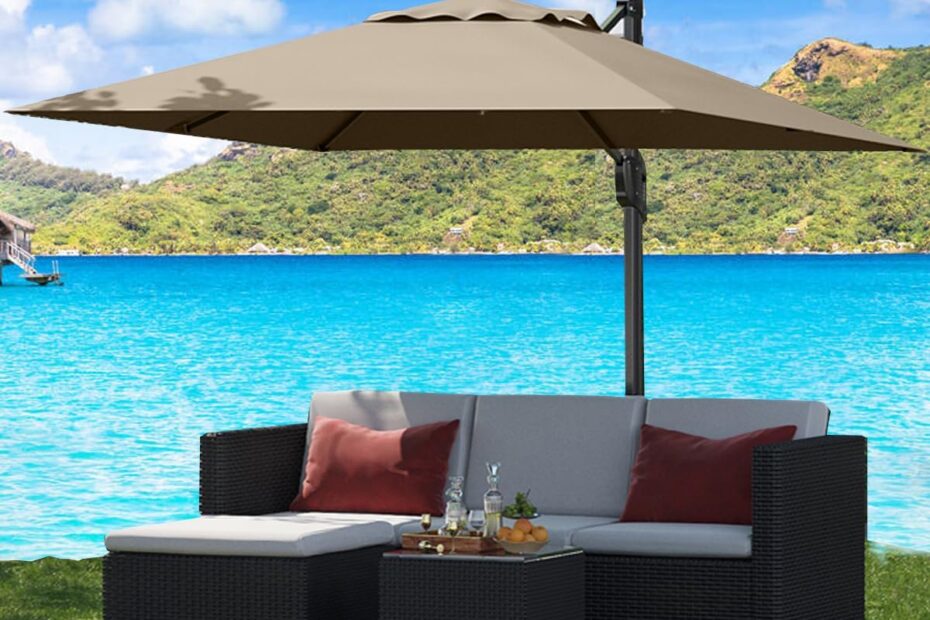 Shade in Style: Review of the GarveeLife 10' Cantilever Patio Umbrella