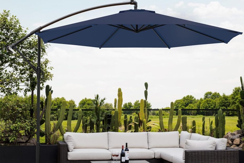 Shade Your Summer: Reviews of the 10ft Offset Patio Umbrella with Base