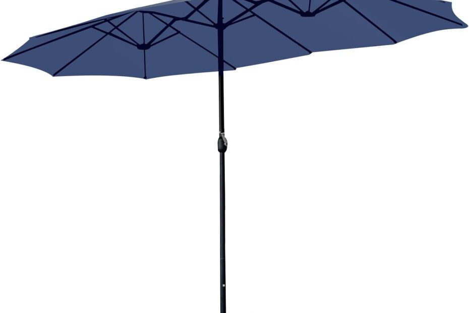 Shield Yourself in Style: The Ultimate 15ft Double-Sided Patio Umbrella Review