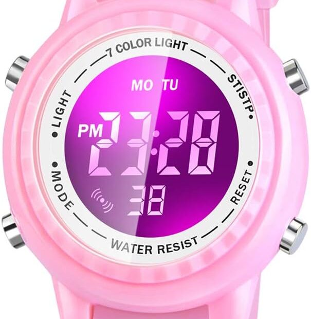 Shine Bright: The Best Waterproof LED Kids Watches for Fun and Function!