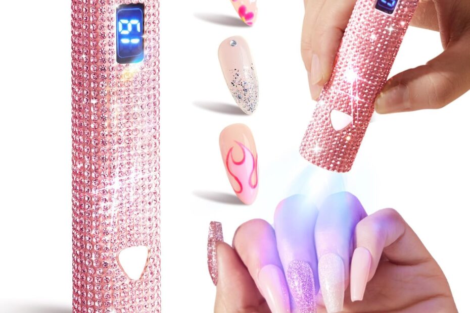 Shine Bright: The Ultimate Review of MEFA's Pink Glitter UV Nail Lamp