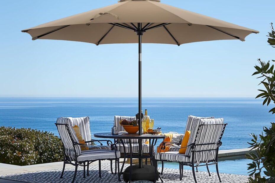 Stay Cool and Stylish: A Review of the wikiwiki 9FT Patio Umbrella